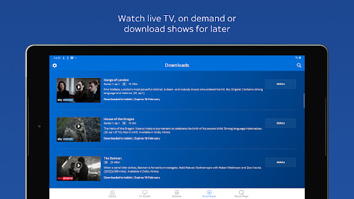 Sky Go Screenshot 4