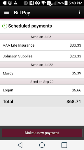Mechanics Bank Mobile Banking Screenshot 6