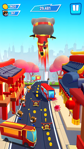 Talking Tom: Hero Dash Run Screenshot 9