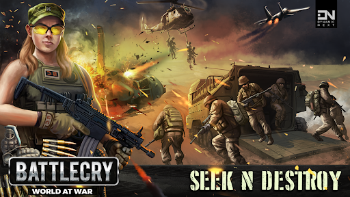 BattleCry: World War Game RPG Screenshot 16