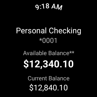 Mechanics Bank Mobile Banking Screenshot 1
