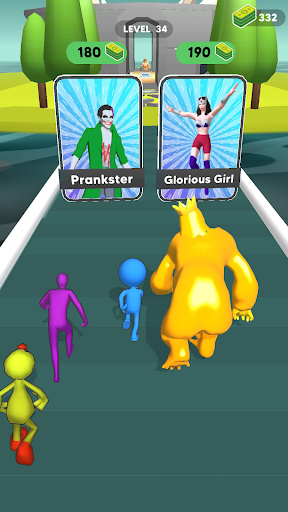 Monster Draft : Merge Runner Screenshot 1