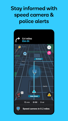 Waze Navigation & Live Traffic Screenshot 4