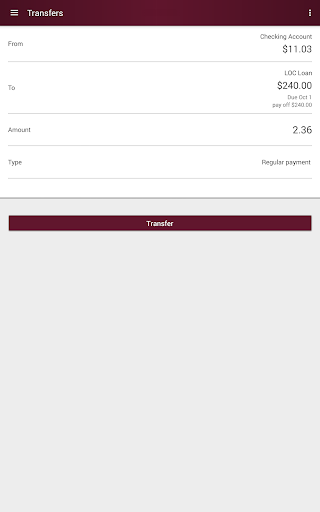 Mechanics Bank Mobile Banking Screenshot 5