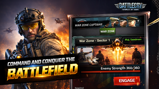 BattleCry: World War Game RPG Screenshot 4