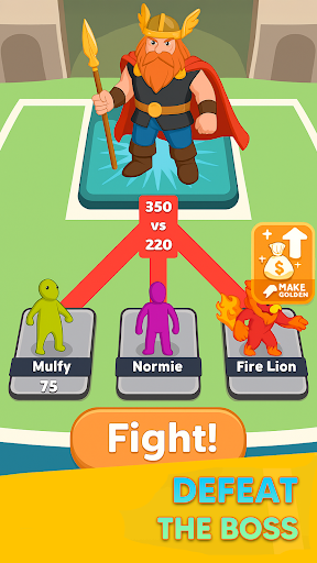 Monster Draft : Merge Runner Screenshot 6