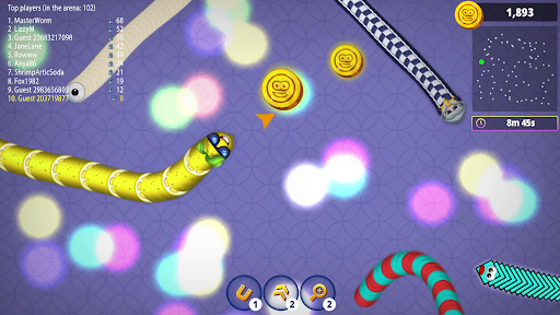 Worms Zone .io - Hungry Snake Screenshot 3