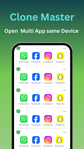 Clone Master- Multi Dual Space Screenshot 5