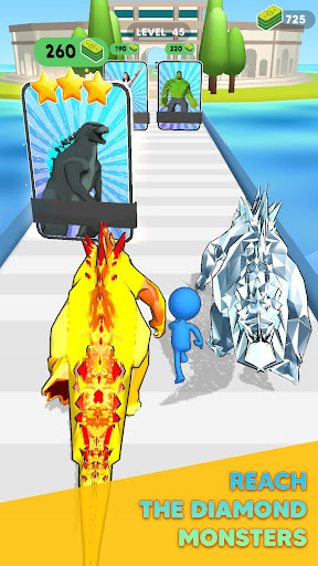 Monster Draft : Merge Runner Screenshot 3